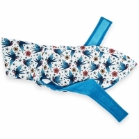 W1 1Swallow blue maximale ruglengte 46 cm (bolle rug/windhond)