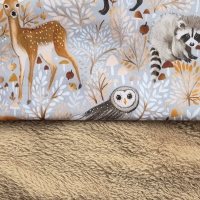 IG1 Forest Animal Grey maximale ruglengte 38 cm (bolle rug/windhond)