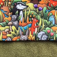 IG2 Forest Animal Green maximale ruglengte 42 cm (bolle rug/windhond)