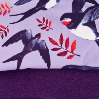 IG2 Purple Swallow maximale ruglengte 42 cm (bolle rug/windhond)