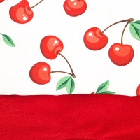 W2 Cherries maximale ruglengte 50cm (bolle rug/windhond)