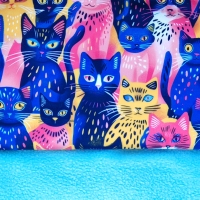 W2 Cats Blue maximale ruglengte 50cm (bolle rug/windhond)