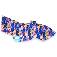 W2 Cats Blue maximale ruglengte 50cm (bolle rug/windhond)