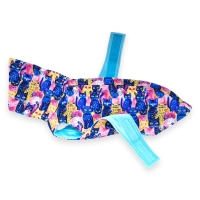 W2 Cats Blue maximale ruglengte 50cm (bolle rug/windhond)