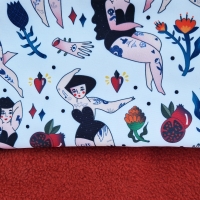 W2 Pin-Up maximale ruglengte 50cm (bolle rug/windhond)