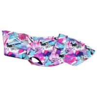 W2 Abstract Pink maximale ruglengte 50cm (bolle rug/windhond)