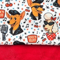 W2 Polkadog maximale ruglengte 50cm (bolle rug/windhond)