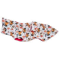 W2 Polkadog maximale ruglengte 50cm (bolle rug/windhond)