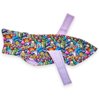 W3 Rainbow Animals maximale ruglengte 53cm (bolle rug/windhond)