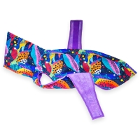 W4 Colorsplash maximale ruglengte 58cm (bolle rug/windhond)