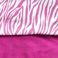 W4 Pink Zebra maximale ruglengte 58cm (bolle rug/windhond)