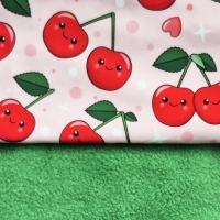 W5 Pink Cherries maximale ruglengte 64cm (bolle rug/windhond)