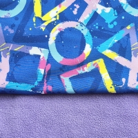 W5 Abstract Blue maximale ruglengte 64cm (bolle rug/windhond)