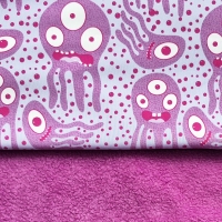 W5 Pink Monster maximale ruglengte 64cm (bolle rug/windhond)