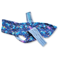 W GH1 Unicorn Blue maximale ruglengte 68cm (bolle rug/windhond)