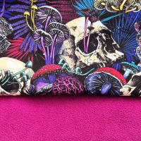 W GH1 Purple Skull maximale ruglengte 68cm (bolle rug/windhond)