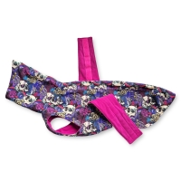 W GH1 Purple Skull maximale ruglengte 68cm (bolle rug/windhond)