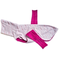 W GH2 Pink Zebra maximale ruglengte 68cm (bolle rug/windhond)