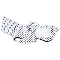 W GH2 Polkadot White maximale ruglengte 68cm (bolle rug/windhond)