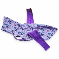 W GH2 Swallow Purple maximale ruglengte 68cm (bolle rug/windhond)