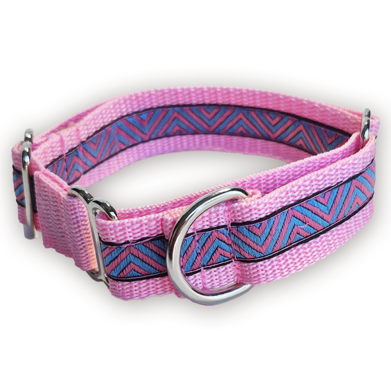 Martingale halsband - Echo Pink - 2 of 2,5 cm Martingale halsband - Echo Pink - 2 of 2,5 cm