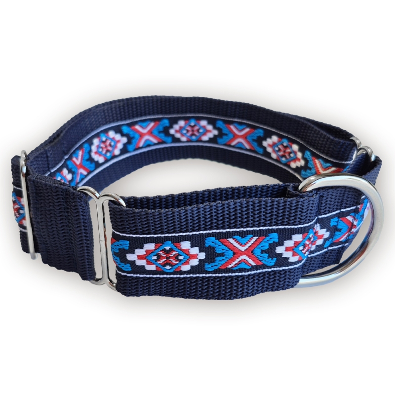Martingale halsband - Canyon Navy - Blue - 4 cm Martingale halsband - Canyon Navy - Blue - 4 cm