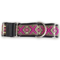 Martingale halsband - Heritage Pink- 4 cm