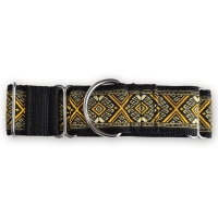 Martingale halsband - Heritage Gold - 4 cm