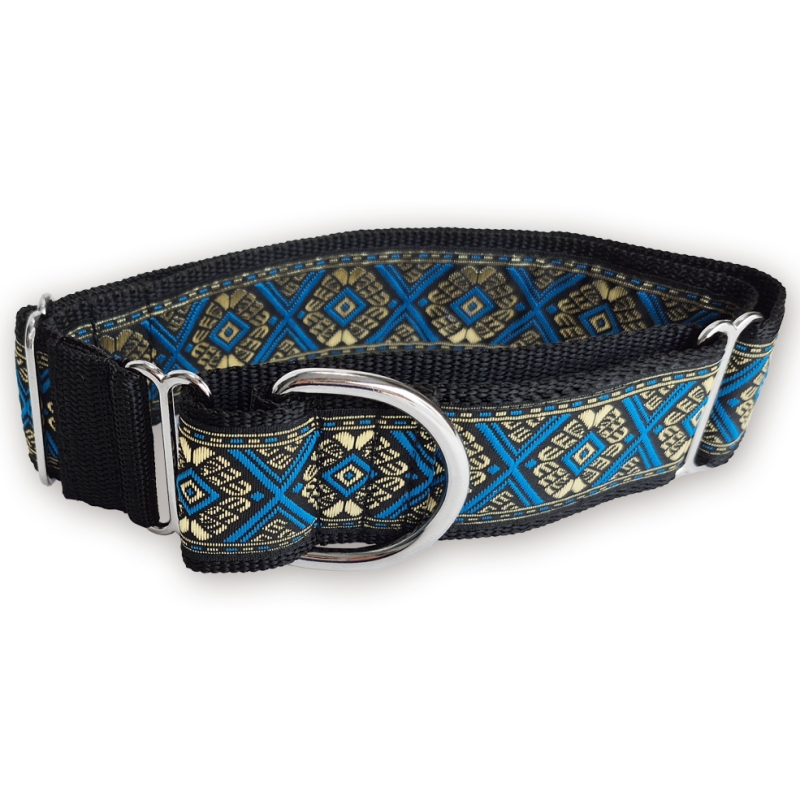 Martingale halsband - Heritage Blue - 4 cm Martingale halsband - Heritage Blue - 4 cm