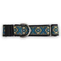 Martingale halsband - Heritage Blue - 4 cm