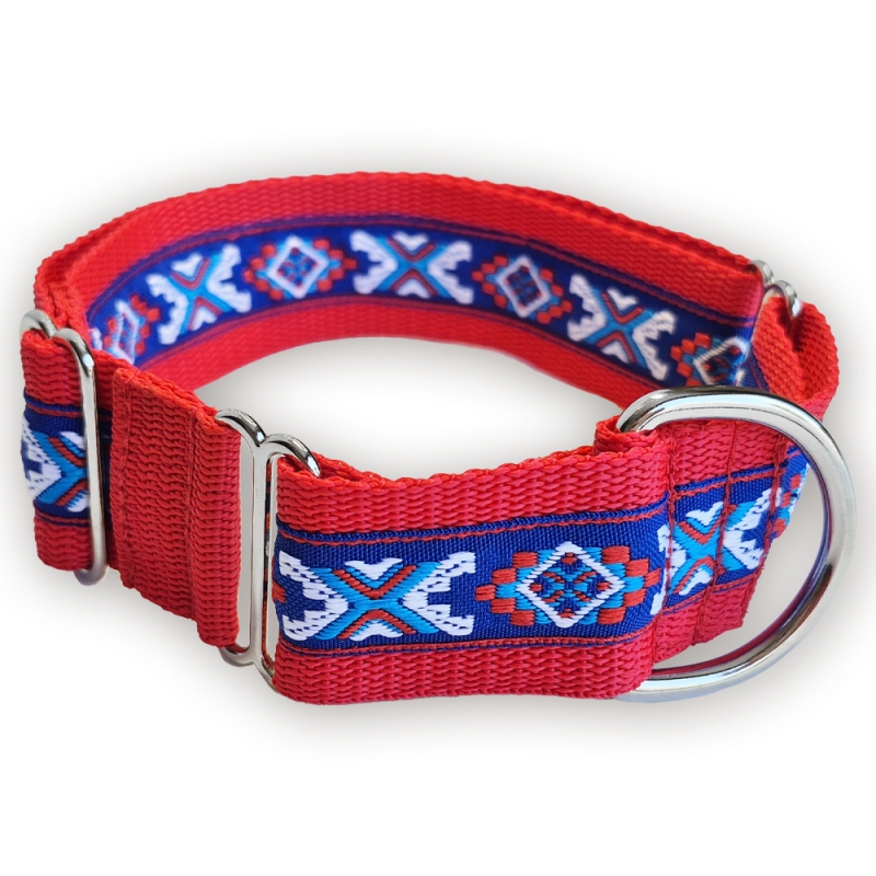 Martingale halsband - Canyon Sky - Red - 4 cm Martingale halsband - Canyon Sky - Red - 4 cm