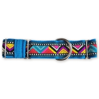 Martingale halsband - Chevron Fiesta - 4 cm