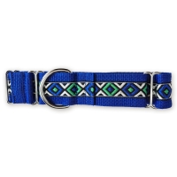 Martingale halsband - Vector Blue - 4 cm