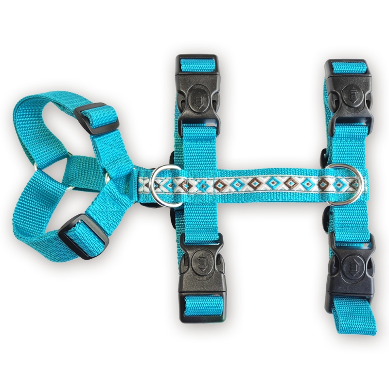 Veiligheidstuig Mosaic Turquoise 2 cm of 2,5cm Veiligheidstuig Mosaic Turquoise 2 cm of 2,5cm
