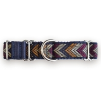 Martingale halsband - Midnight Arrow - 2,5 cm