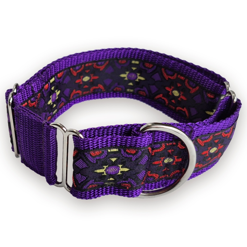 Martingale halsband - Mystic Purple - 4 cm Martingale halsband - Mystic Purple - 4 cm